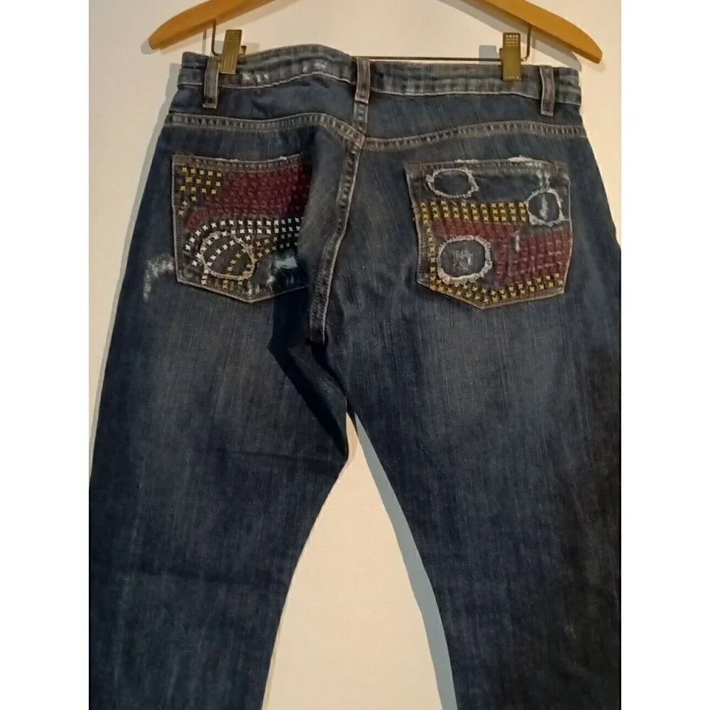 Artisan de Luxe Size 25 Destroyed Jeans Premium 29.5 x 30